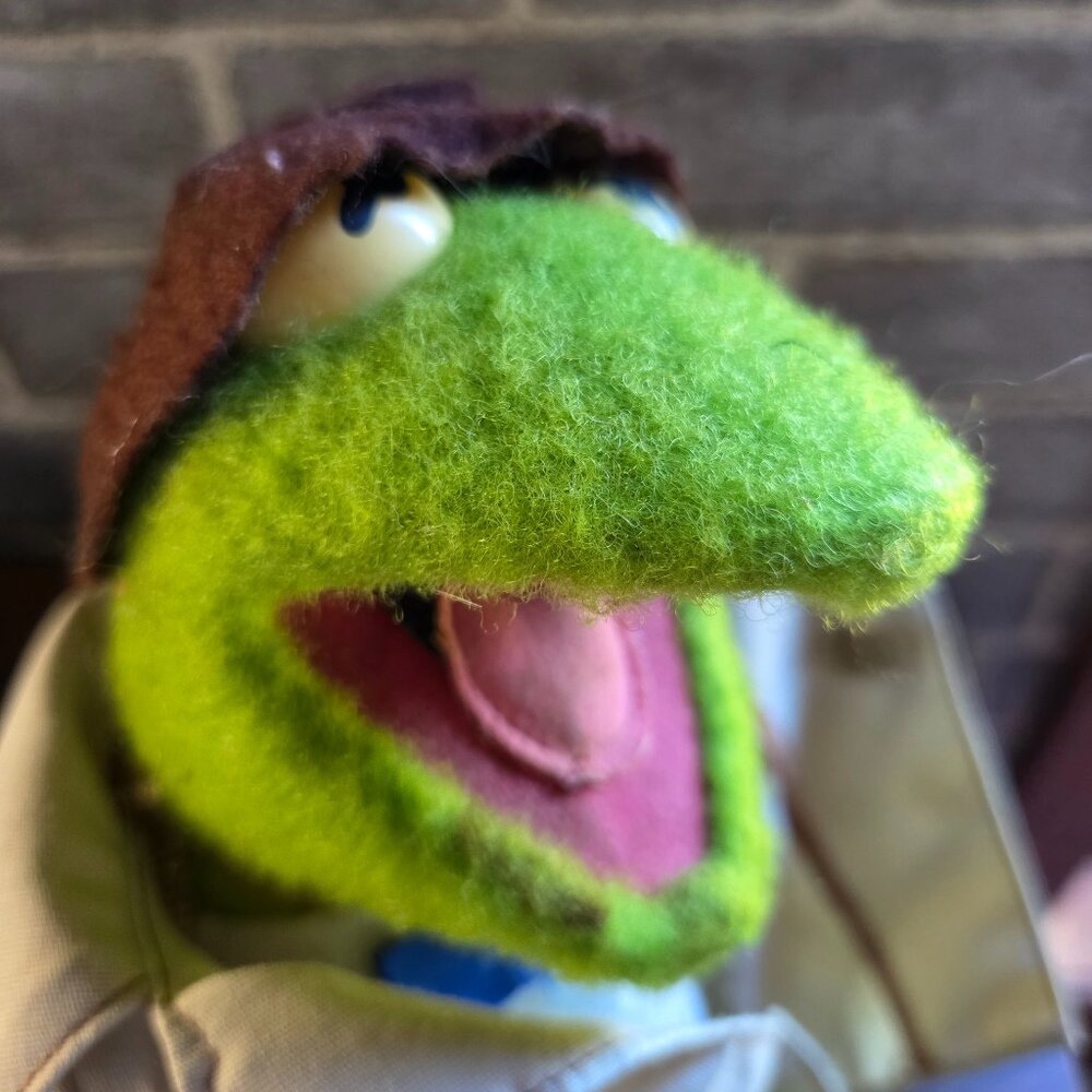 1981 Vintage "Kermit the Frog Muppet Dress-Up Doll" - Picture 4 of 6